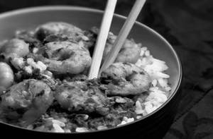 Prawns Oriental Fortune Pot Rice
