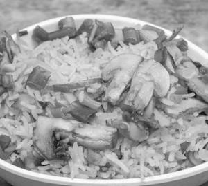 Mushroom Fried Rice