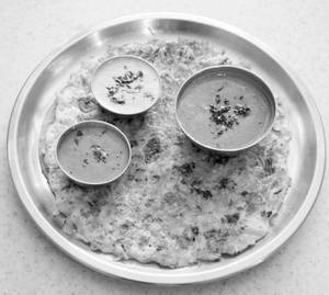 Plain Podi Uttapam