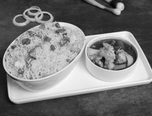 Chicken Fried Rice / Chilli Chicken 