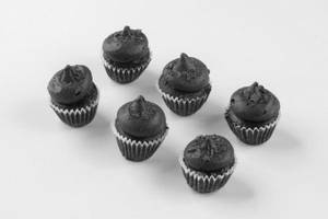 Dark Chocolate Mini Cupcakes