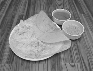 Egg Roast Dosa