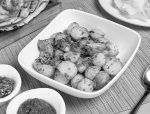 Aloo Jeera ( Gluten Free ) - Serves 2
