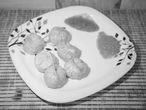 Veg Steamed Momos Full