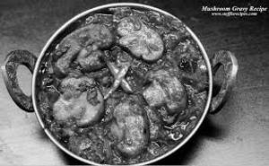 Mushroom pepper semi gravy