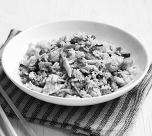 Chicken Mushroom Fried Rice
