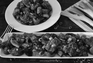 Chilli Mushroom Dry
