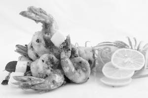 Butter Garlic Prawns (Dry)