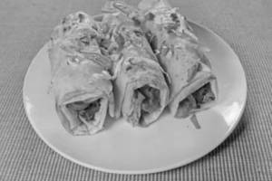 Hariyali Chaap Roll