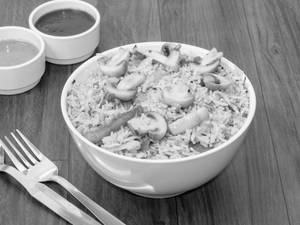 Mushroom Fried Rice