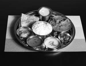 Kolhapuri Chicken Thali