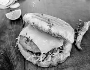 Butter Cheese Grill Wada Pav