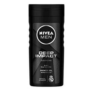 NIVEA PROMO Women's spray Invisible on Black & White Silky Smooth 150ml +  Shower gel Diamond & Argan oil 250ml