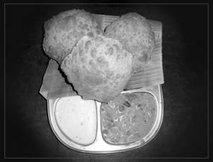 Puri With Sagu