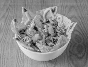 Veg Nacho Crispy Salad