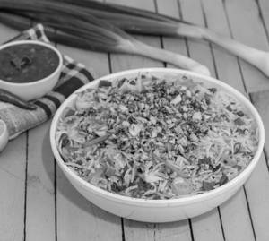 Veg Burnt Garlic Fried Rice / Noodles