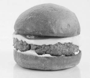 Classy Green Cornpatty Burger