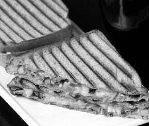 Veg Cheese Club Grilled Sandwich