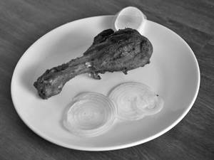 Chicken Chaap Dry