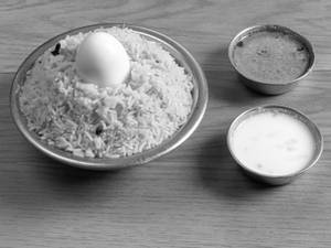 Kichadi with Egg