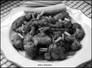 Baby Corn Manchurian
