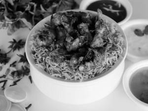 Chicken Fry Boneless Biryani 