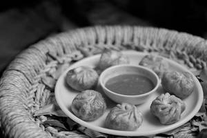 Fried Crum Mixed Veg Momos (5 Pcs.)