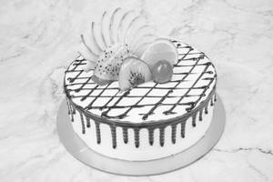 Choco Mix Fruit Cake
