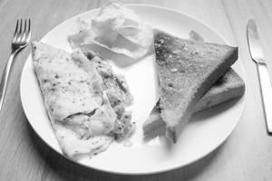 Mushroom Omelette
