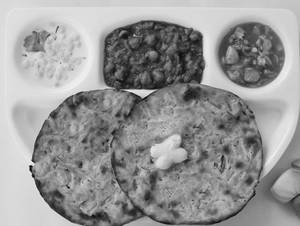 Aloo Pyaz Kulcha