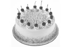 White Forest Cake (450 Gms)