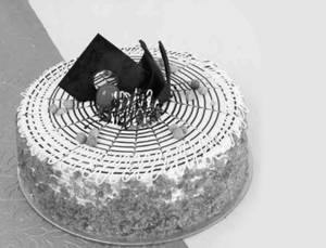 Choclate Truffle Butterscotch Cake          