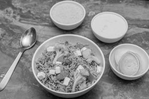 Veg Biryani with Raita