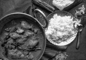 Meals + chicken masala