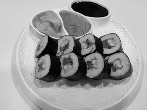 Shitake Mushroom Sushi