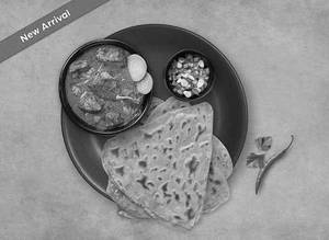 Chicken Gravy (2 Pcs)+ Roti (2 Pcs)+ Egg Bhurji