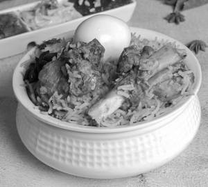 Mutton Briyani + Egg