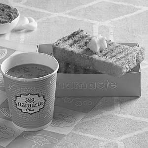 Zaffrani Chai (250 Ml)  + Any Toast