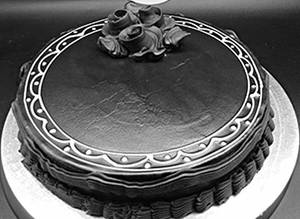 Dark Choco Truffle Cake 