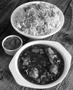 Chicken Manchurian Rice