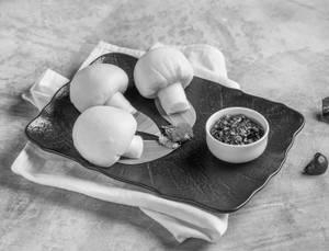 Curry Mushrooms Bun