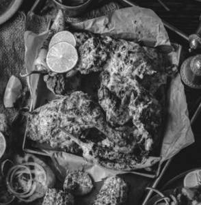 Afgani Tandoori Murg Half