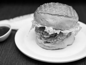 Grilled Double Chicken Burger