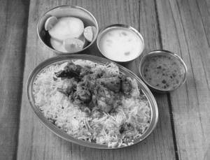Chicken Fried Wings Biryani