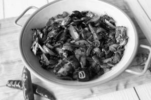 Mushroom Pepper Fry