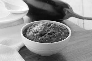 Baigan Bharta (dry)