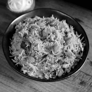 Soya Chaap Dum Biryani