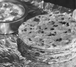 Whole Wheat Mix-veg-paratha