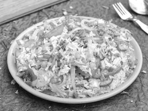 Onion Chilli Fried Rice
