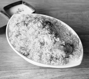 Chicken Biryani with Boil Egg